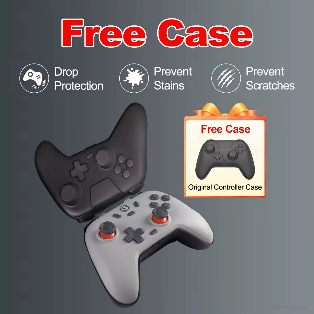 Gamesir Nova Lite Gamepads PC for Nintendo Switch 2 Controller Switch Steam Android iOS iPhone Controle Hall Effect Joystick Vue