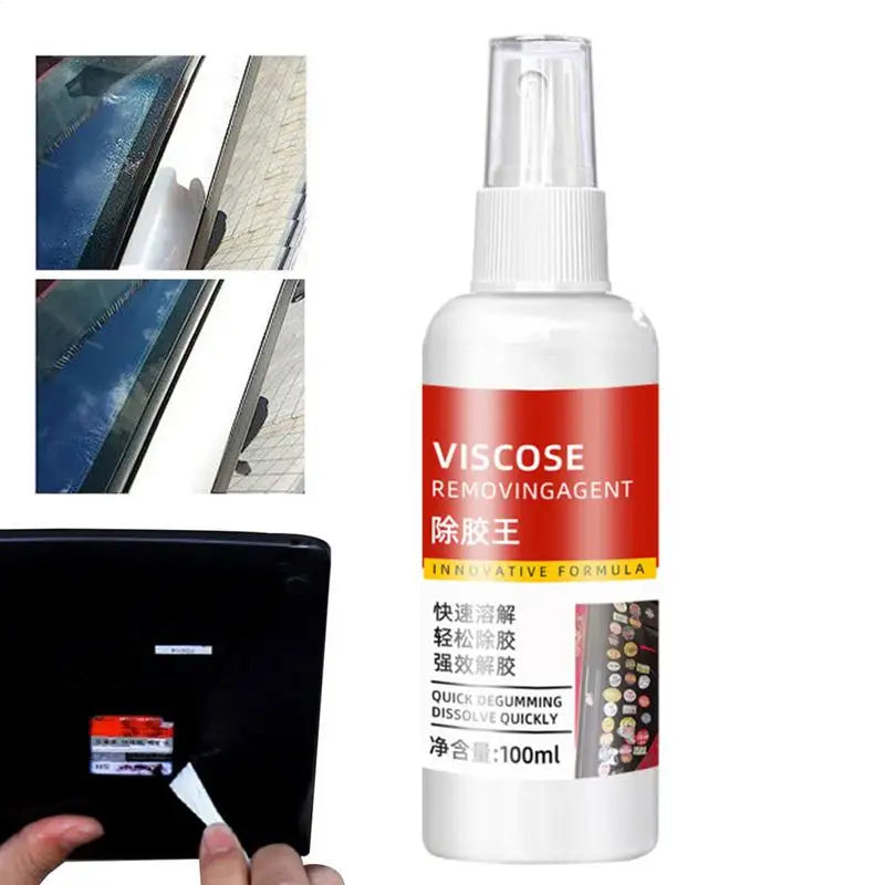 100ml Super Glue Remover Gentle Cleaning Agent Poster Adhesive Removal Glue Removal Spray Multifunctional Self Adhesive Cleaner Vue