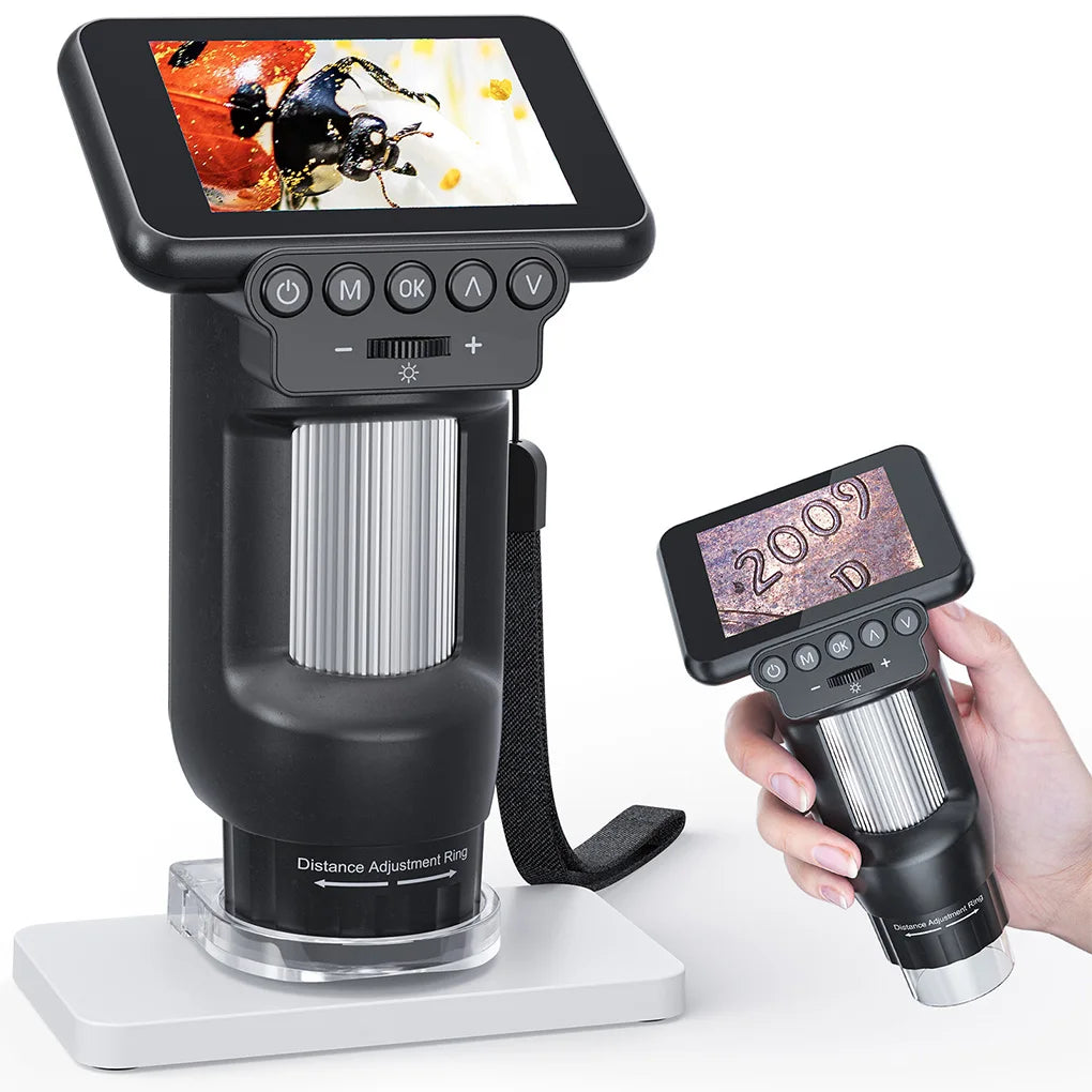 Kids' Portable 2.8" LCD Digital Pocket Microscope – 500X USB Digital Pocket Microscope Vue