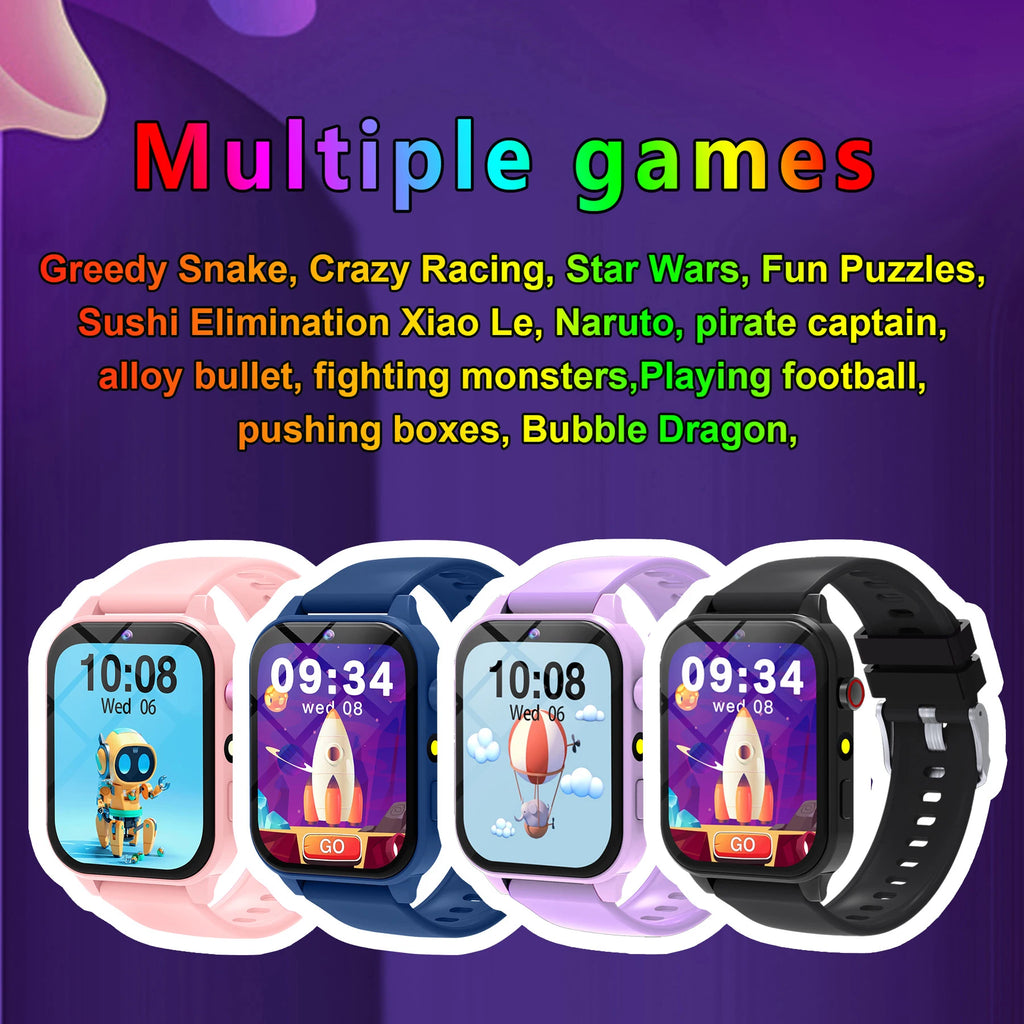 Kids Smartwatch Game Flashlight Toy Waterproof Electronics Touch Screen HD Camera Alarm Children watch Boy Girl Birthday Gift Vue