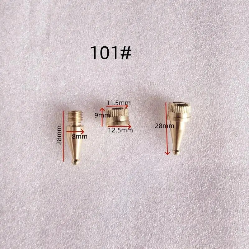 4/8Pcs Speaker Spikes For Hi-Fi Feet Speaker Stands Accessories Copper M8 Thread 28MM 35MM Vue