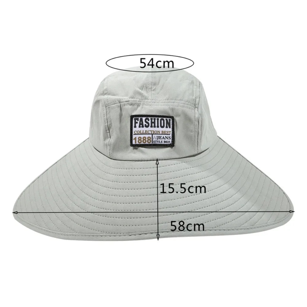 UV Protection Women Hat Fashionable Visor Big Brim Summer Hats
