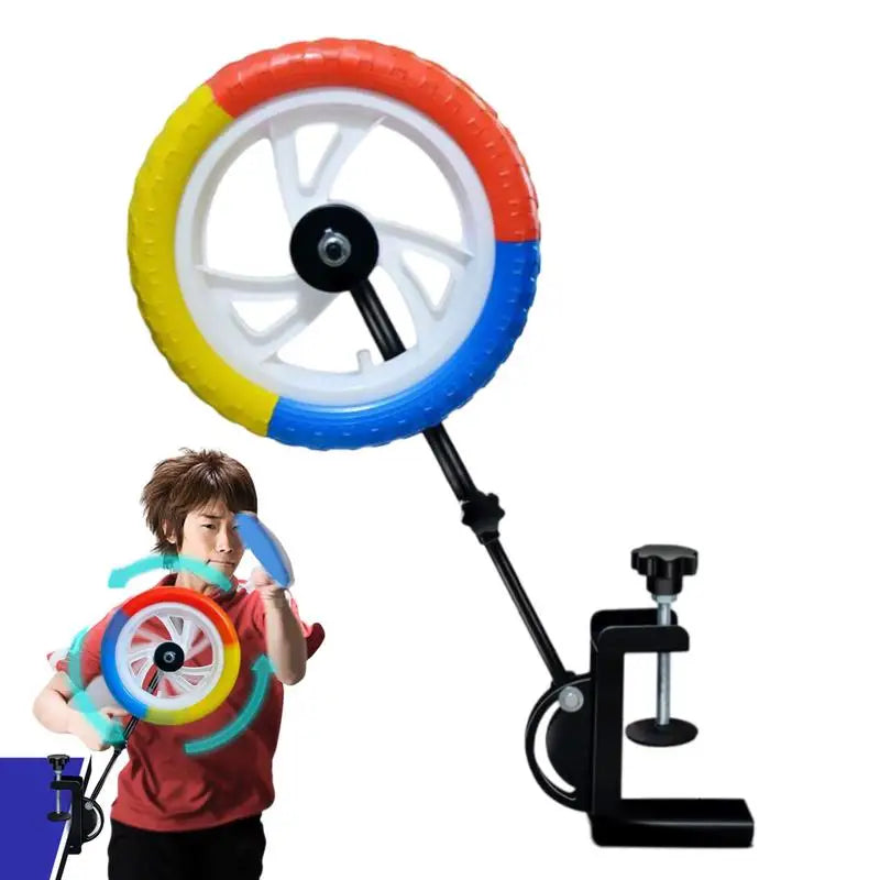 Table Tennis Training Machine Ping Pong Practice Ball Device Adjustable Table Tennis Trainer Pingpong Training Device for Home Vue Default Title