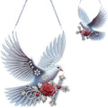 DIY Diamond Art Pendant – Rhinestone Window Hanging Craft Kit Diamond Painting Kit Vue Cross Doves China Mainland
