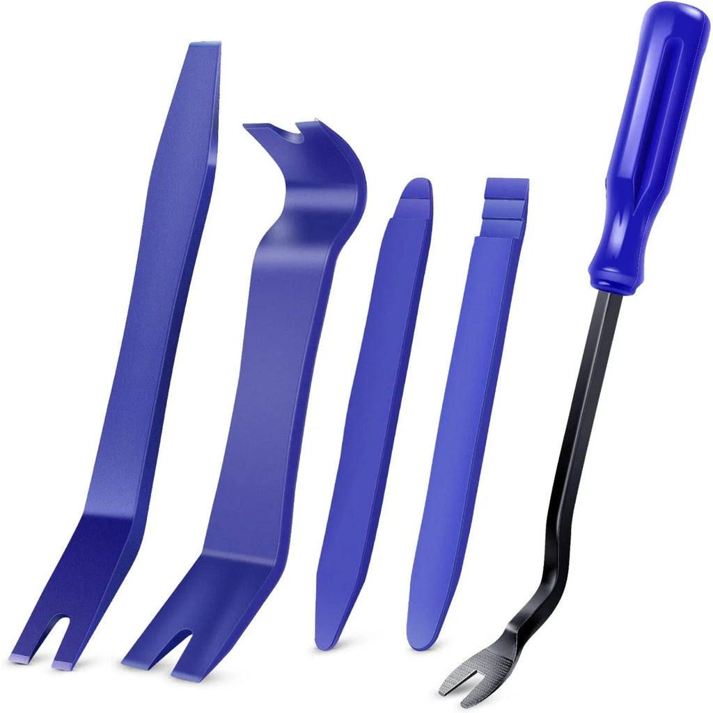 5-Piece Car Trim Removal Tool Kit – No-Scratch Pry Set Auto Trim Removal Kit Vue United States Blue