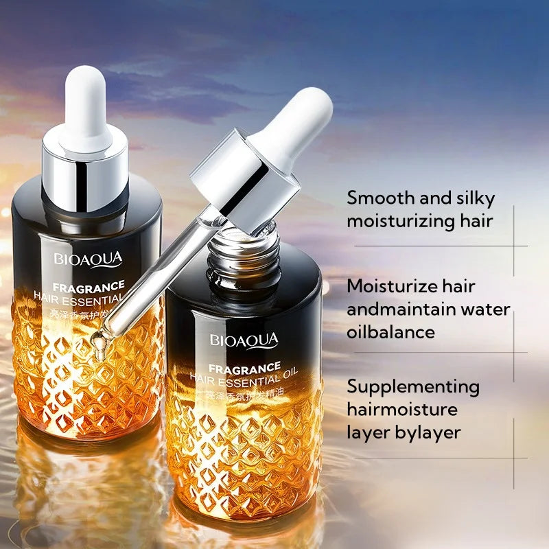 40ml of Glossy Fragrance Hair Care Essential Oil, with a Refreshing Texture, Deeply Nourishes and Moisturizes Hair, Improves Dryness and Frizz Vue