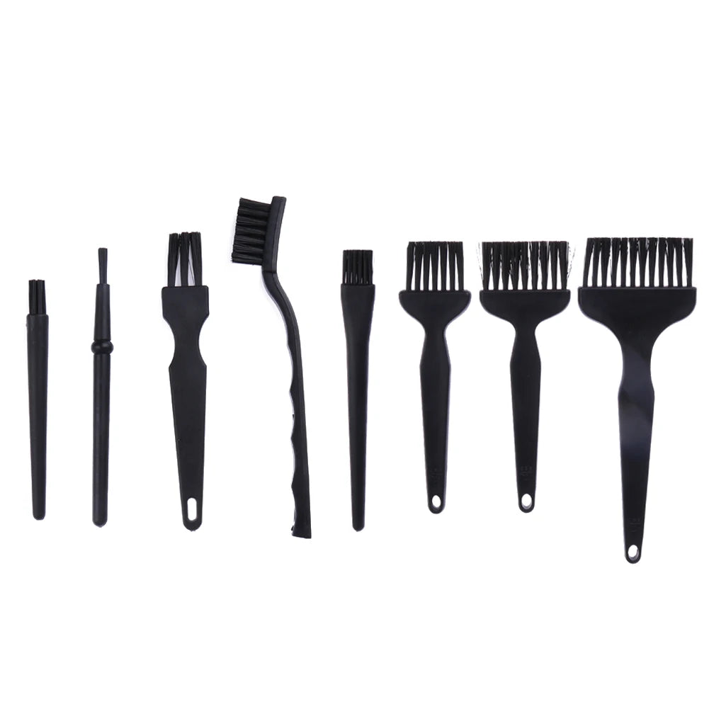 8-Piece ESD Safe Anti-Static Brush Set for Electronics Electronics Cleaning Brush Vue