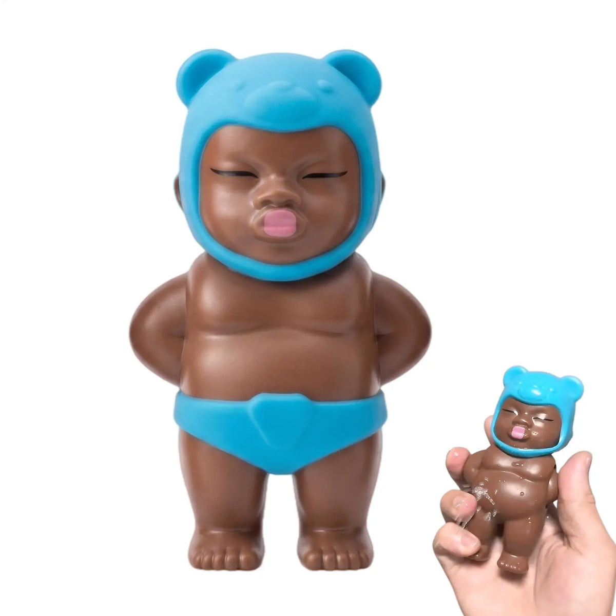 Squeeze Water Spray Doll Toy, Summer Outdoor Beach Water Fight Squirter, Funny Pool Party Splash Battle Gift for Kids Boys Girls Vue