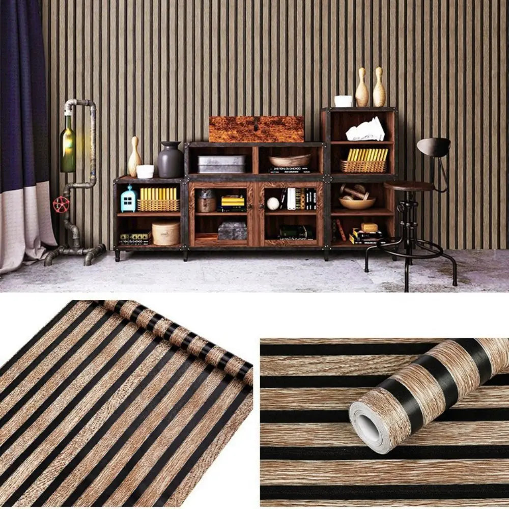 Waterproof Wall Stickers 45cm Width Moisture-proof Foam Wall Stickers 10m Length Peel and Stick PVC Wall Sticker Home Decoration Vue