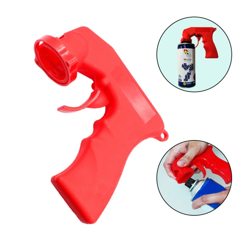 Car Spray Paint Gun Handle Spray Full Grip Lock Handle Trigger Polish Can Spray Paint Maintenance Repair Tool Car Accessories Vue