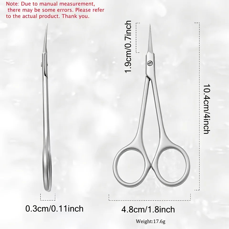1pieces Professional Precision Dead Skin Removal Stainless Steel Cuticle Nippers Hypoallergenic Manicure & Pedicure Vue