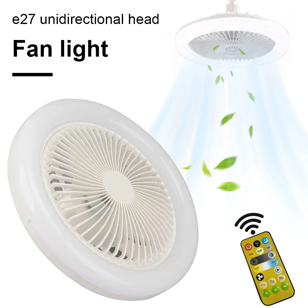 Low Profile Ceiling Fan with Light & Remote – Dimmable LED LED Ceiling Fan Vue