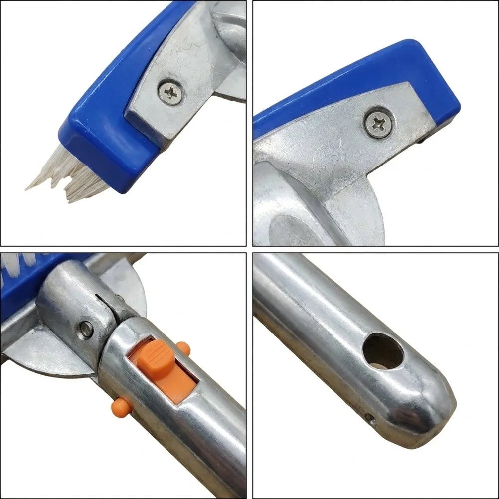 Portable Pool Cleaning Brush – Floor, Wall & Tile Scrubber Pool Cleaning Brush Vue