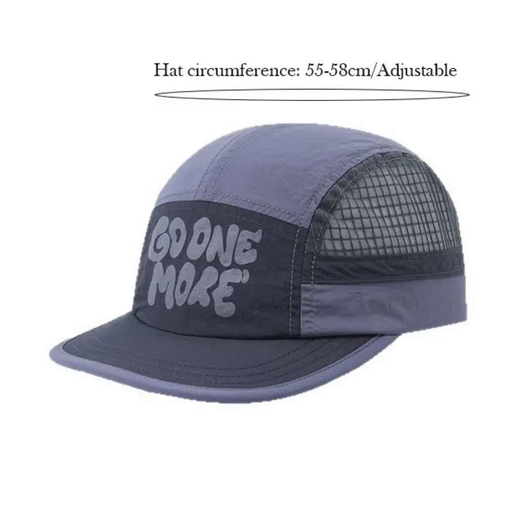 Trend Letter Printing Quick-drying Hat Drawstring Design Adjustable