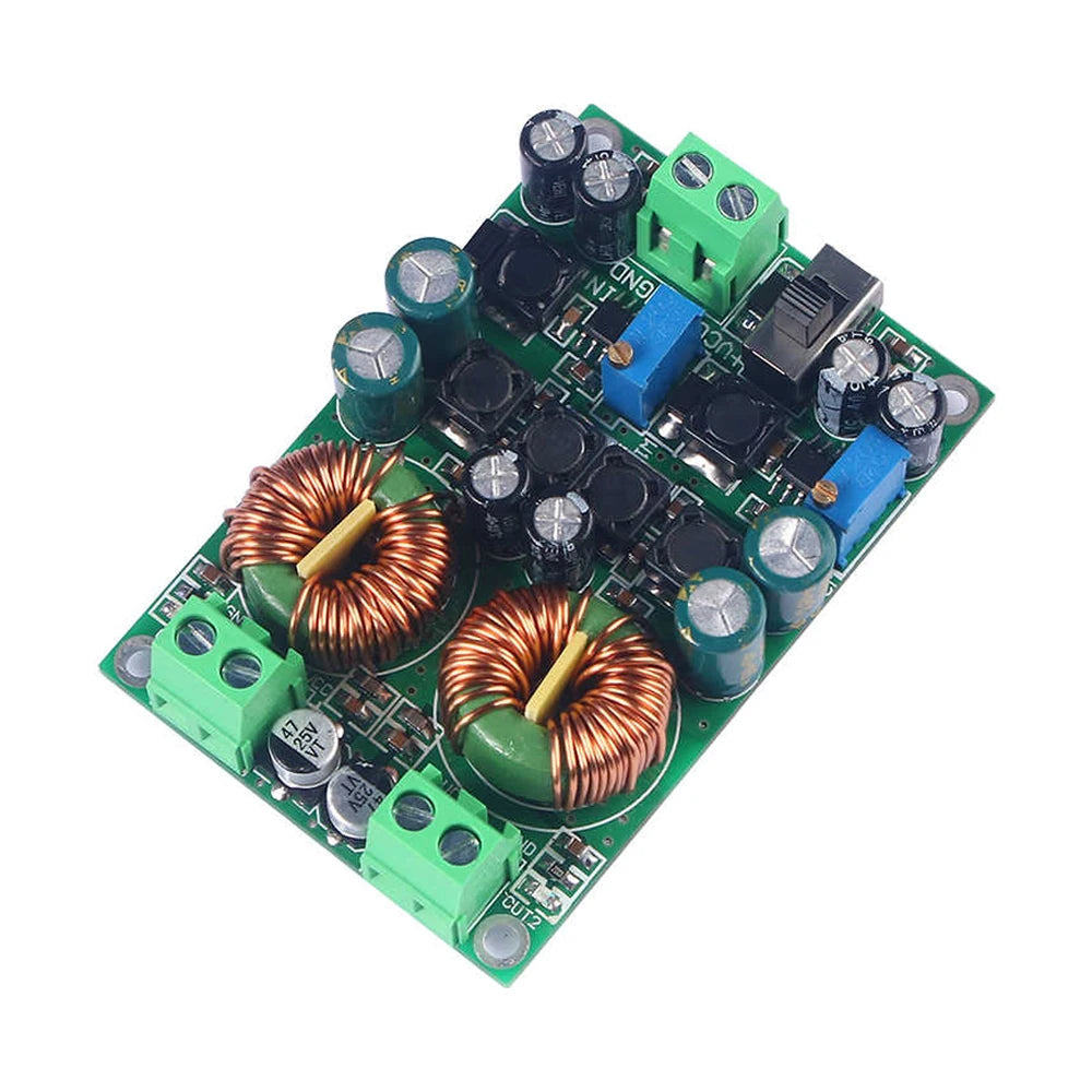 Switching Power Supply Module 6-36V to ±5~±24V Single Power Supply to Dual Power Supply Adjustable Voltage Output Filter Module Vue