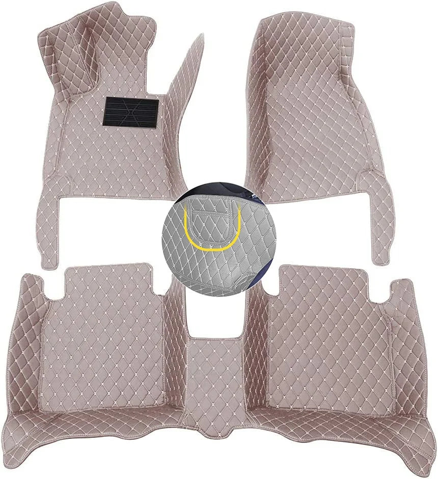 Custom Car Floor Mats For Cadillac Escalade Auto Carpets Foot Coche Accessorie Floor Liners Vue