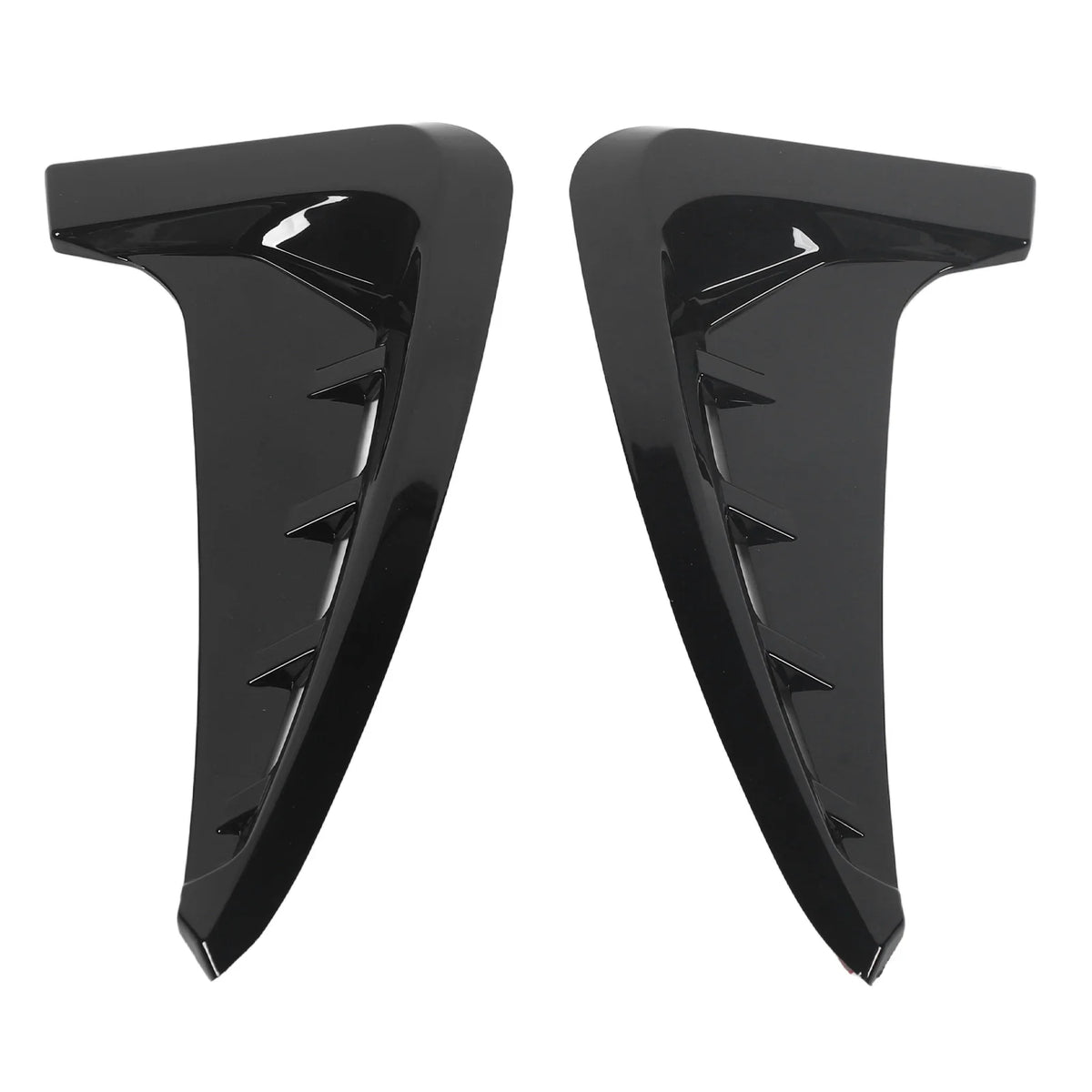 Gill- side vent trim front vent cover decorative side vent trim for 2014–2018 X5 F15 M Sport Vue black