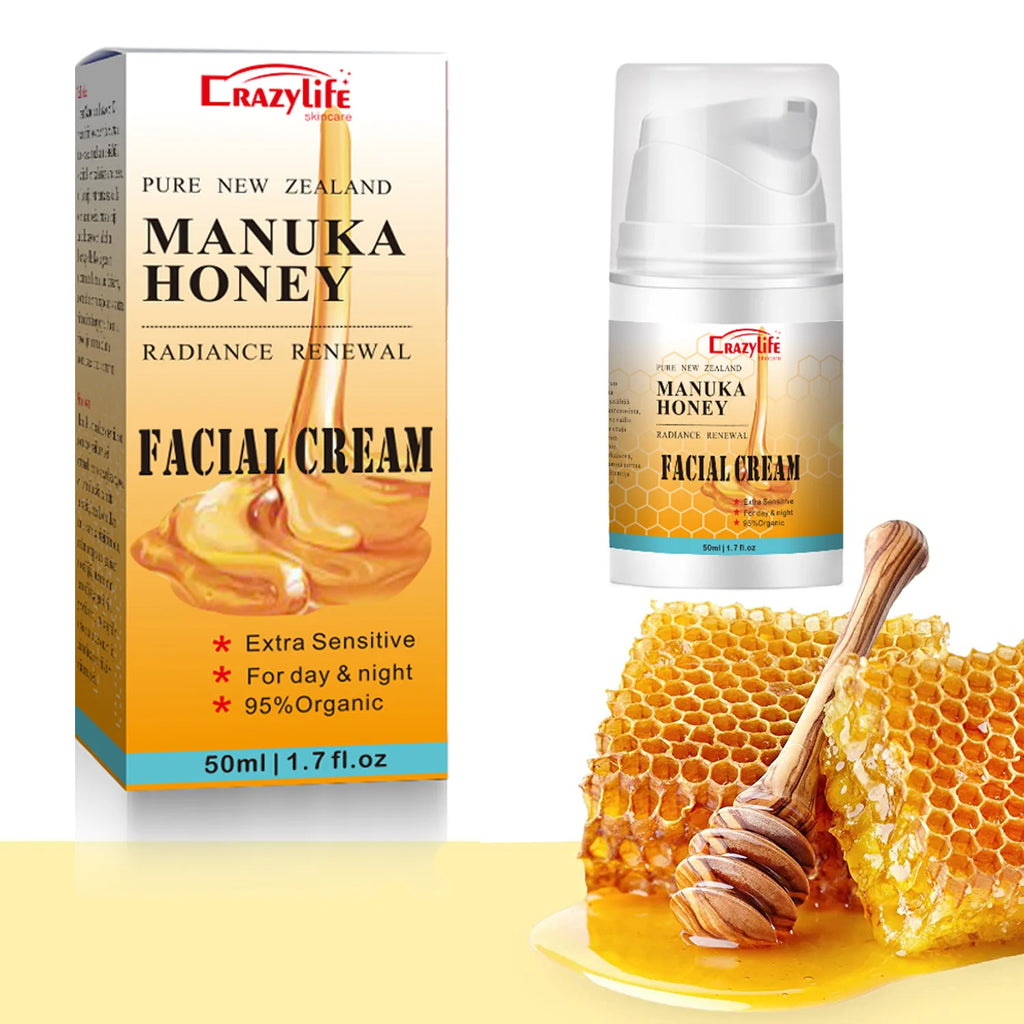 50ml NewZealand Bee Venom Honey Facial Cream Firming Lifting Skin Treatment Facial Cream Calming Night Cream Vue
