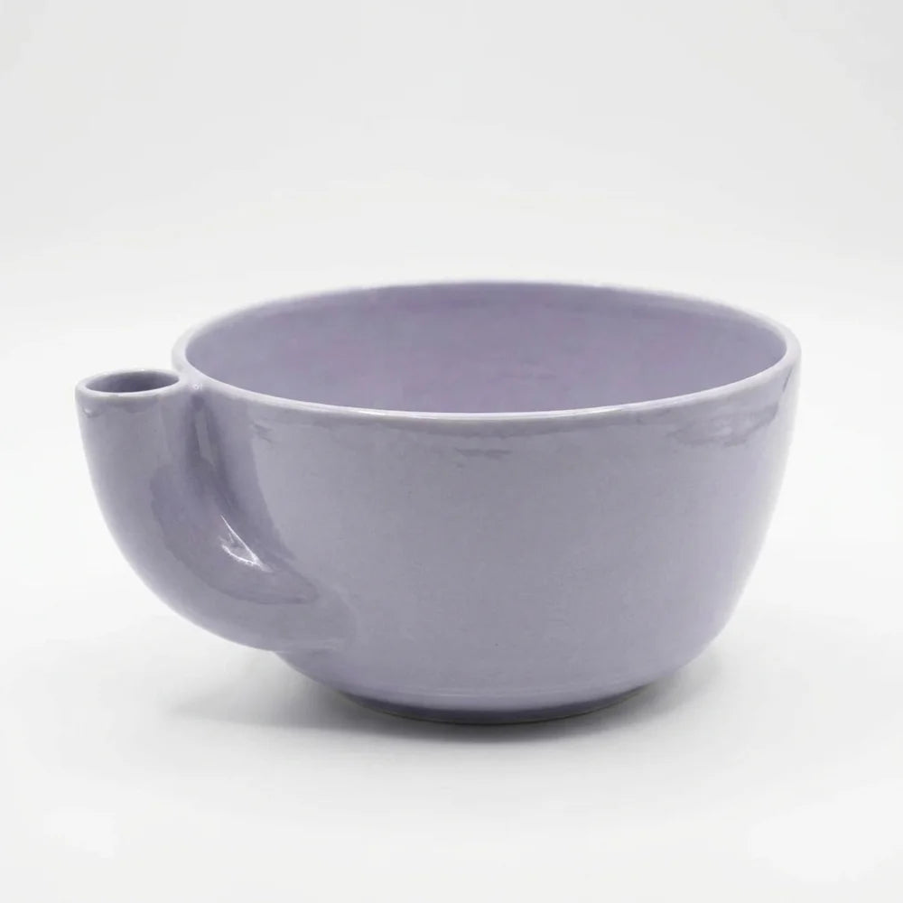 3D Printed Automatic Fruit Washing Bowl Large Capacity Self-spinning Swirl Berry Washing Drain Bowl Plastic Central Flow Guide Vue Purple