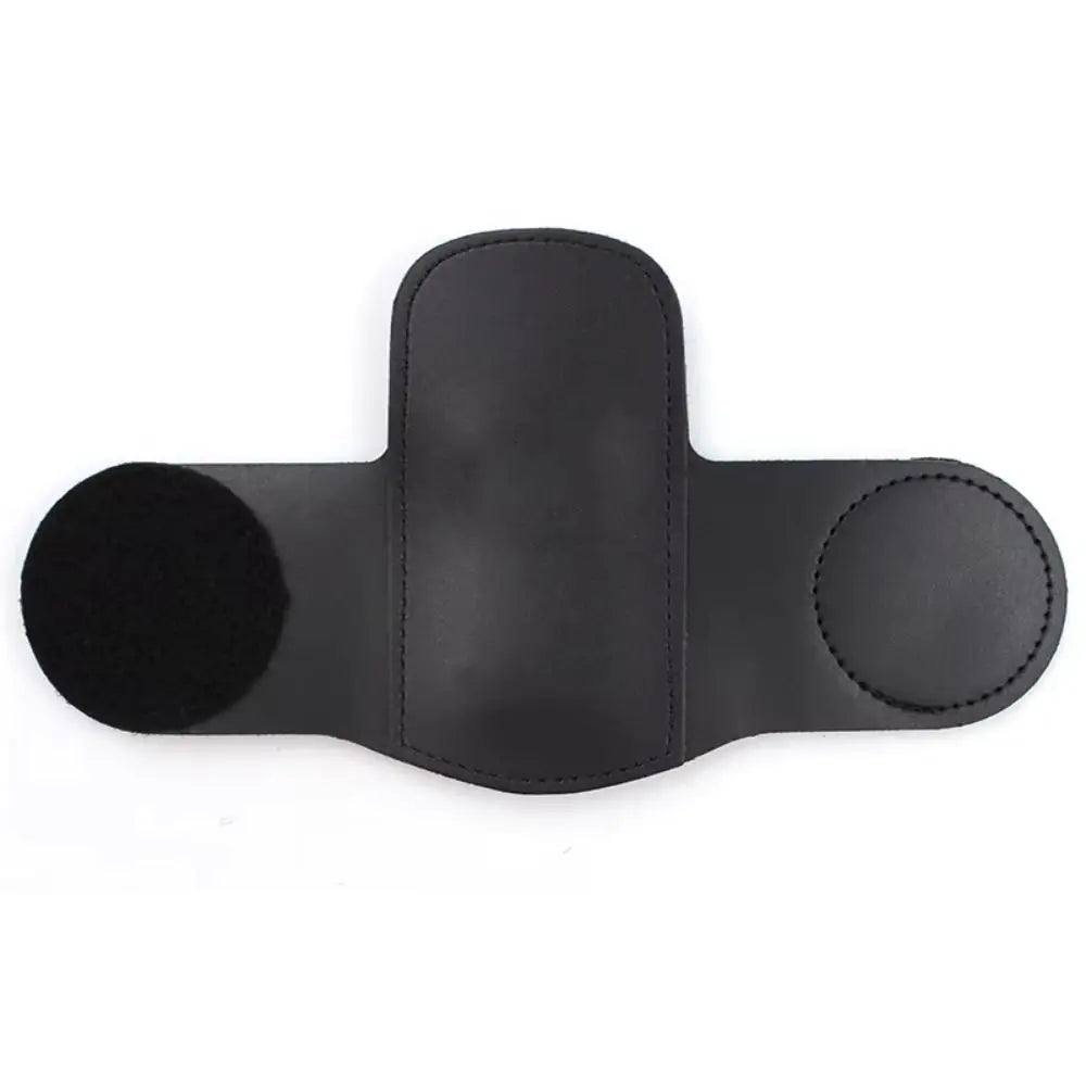 Hook Loop Closure Stethoscope Holder Clip Durable Magnetic Holder Stethoscope Holder PU Leather Compact Stethoscope Storage Bag Vue