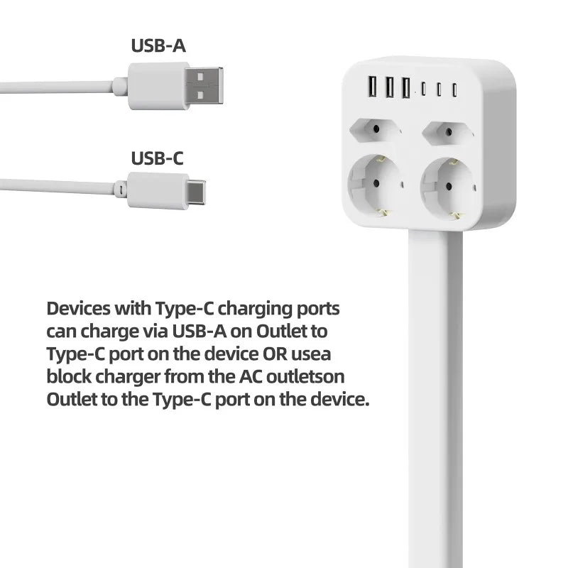 4 Styles Electrical Outlet Extender Plug Wall Outlet Extender Extendable Wall Socket Rotatable Folding Portable Power Socket Vue