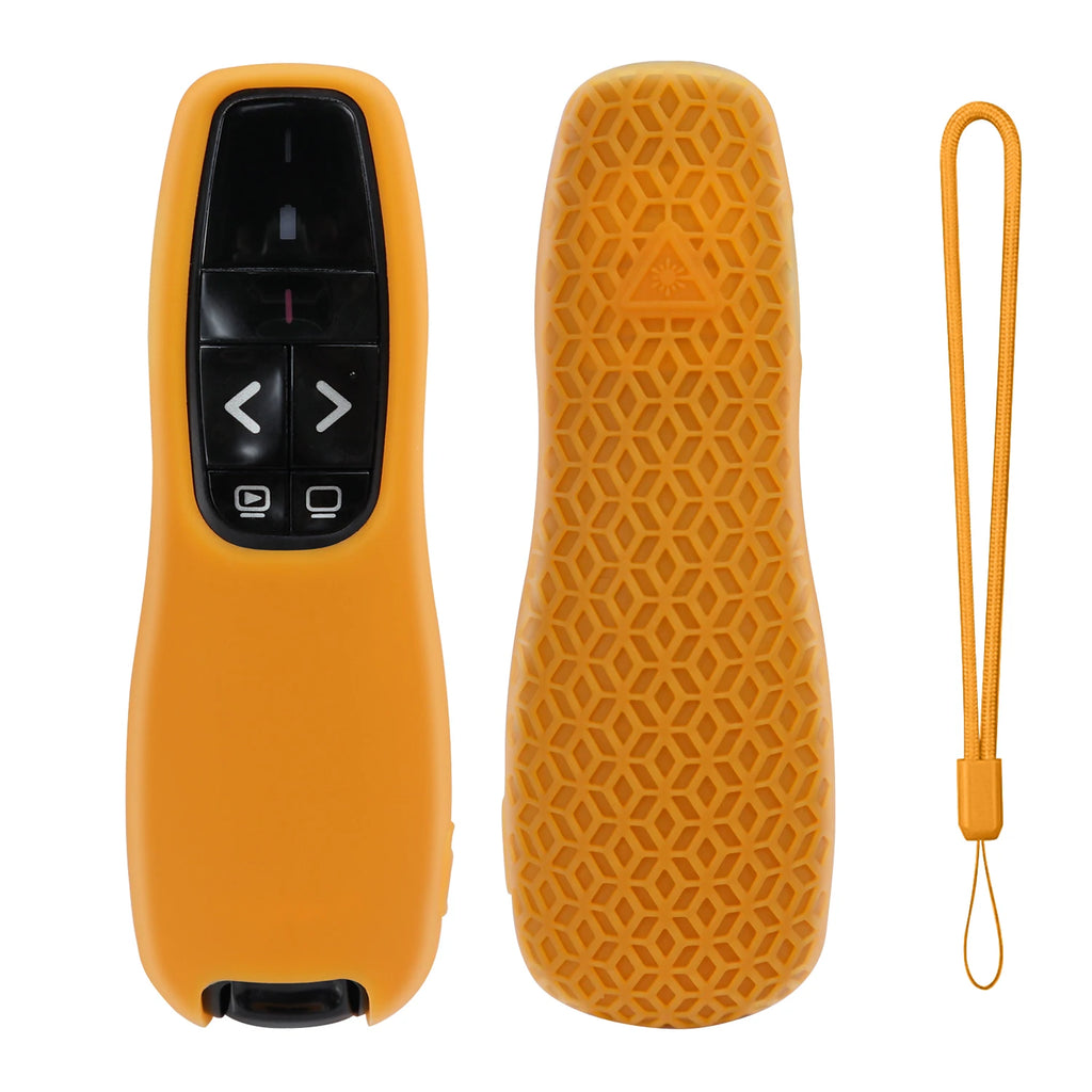 Soft Silicone Cover Protective Case Compatible with for Logitech Wireless Presenter R 400 for Logitech R400 Silicone Remote Case Vue