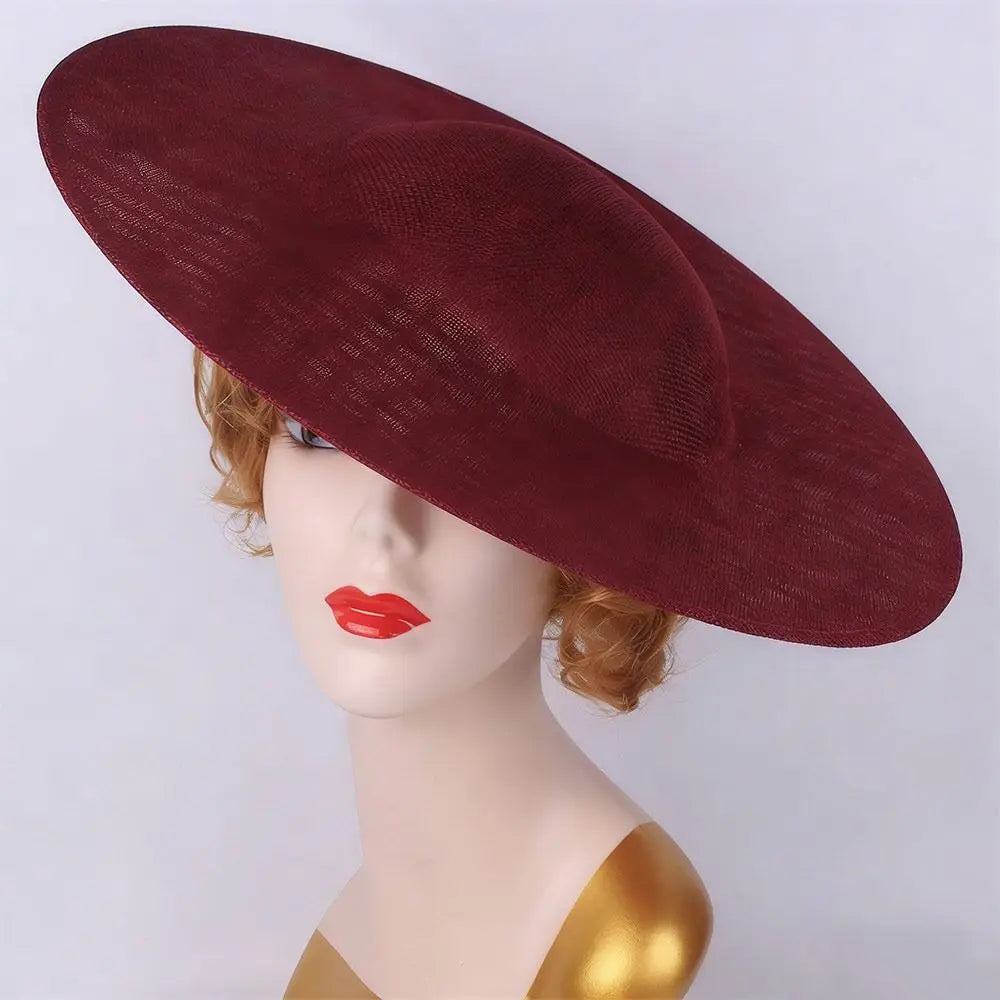 Fashion Fascinators Base DIY Clip Women Wedding Headpiece Big
