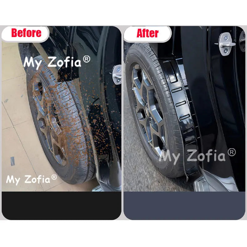 Car Fender Car Mudguard Refit Rear Tire Fender Special Decoration Accessories for BYD Ti7 Leopard Titanium 7 2025 2026 Vue