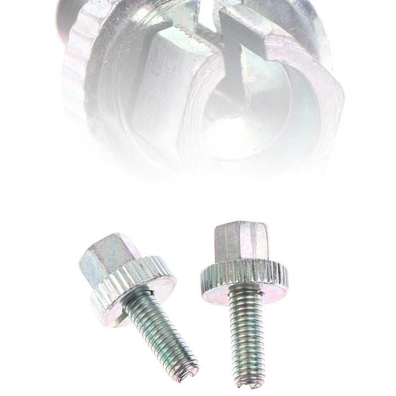 2Pcs M8 Clutch Brake Cable Adjuster Screw 30mm Regulating Bolt For Motorcycle Bicycle Vue