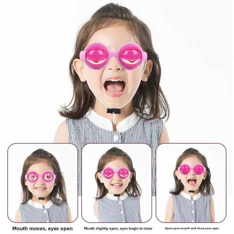1-10PCS Halloween Wacky Eye Glasses for Children Funny Prank Costume Party Prop Silly Design Great Gift Decor Accessory Vue