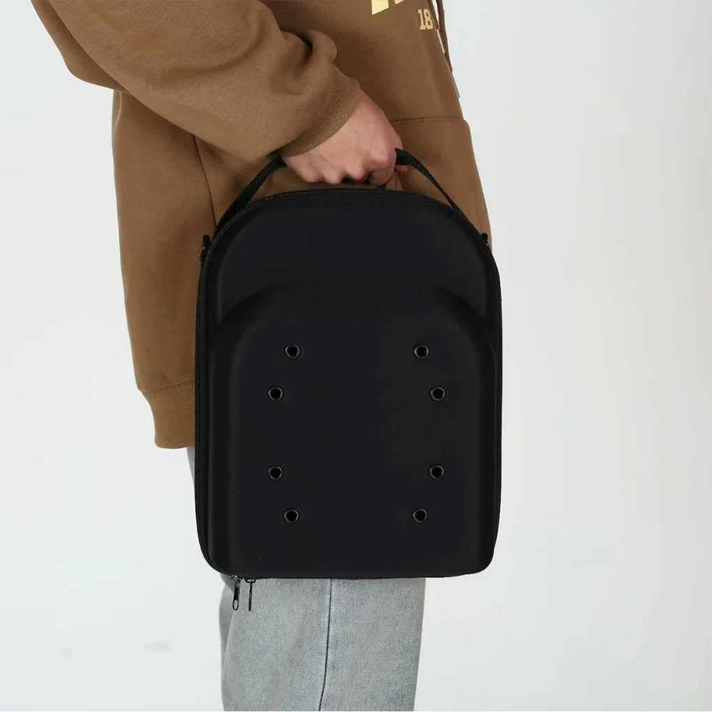 Hard Shell Hat Travel Case – Baseball Cap Carrier Bag Hat Travel Case Vue