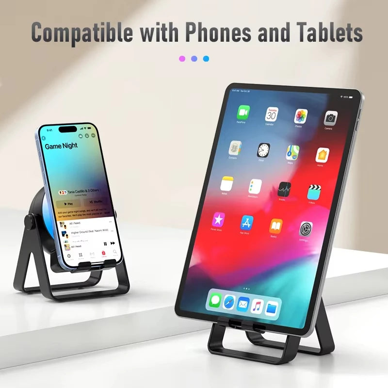 4 in1 Wireless Speaker LED Atmosphere Light RGB Bluetooth Speaker stand for Phone Vue