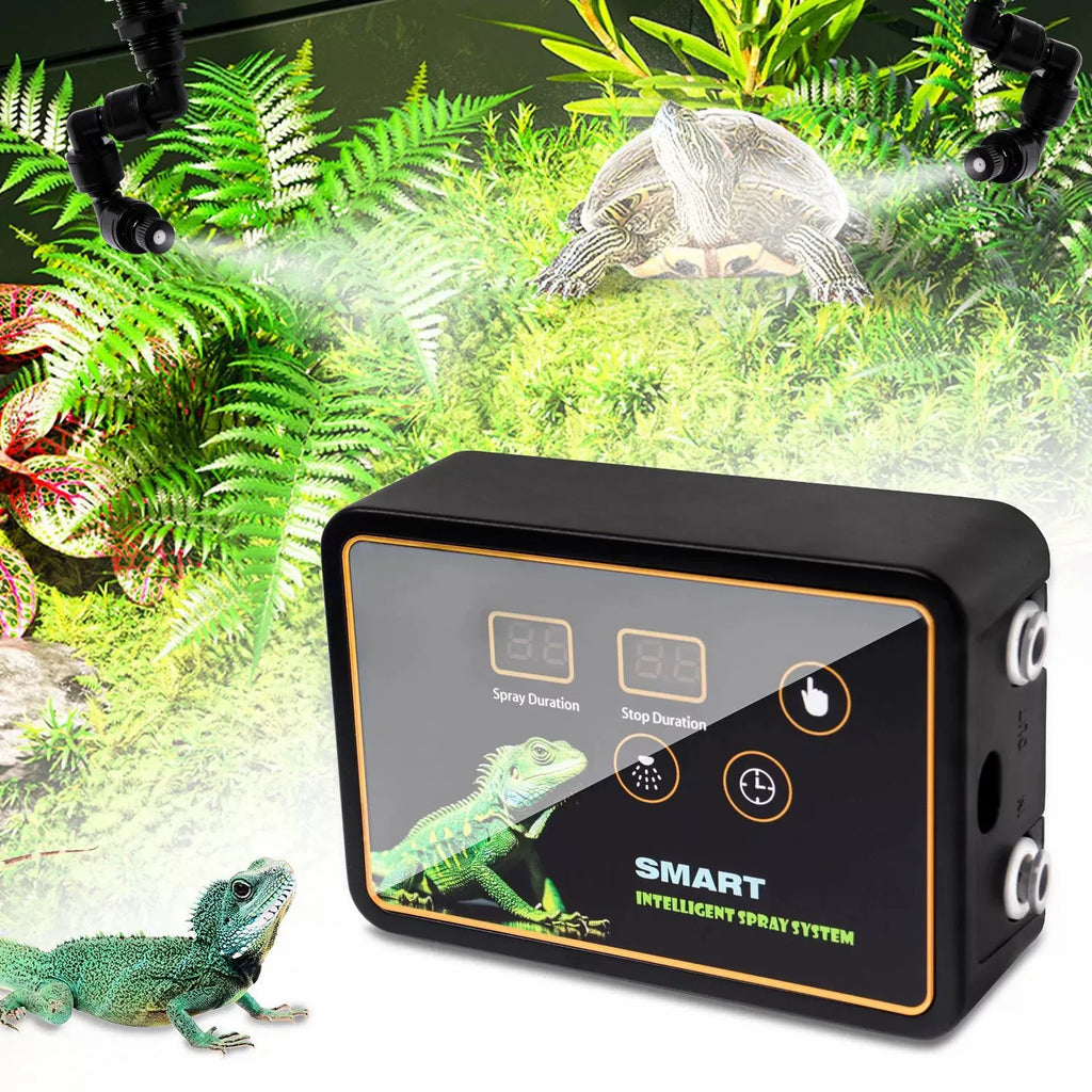 Smart Rain Forest Tank Timing Spray System Intelligent Atomization Set Pet Lizards Snakes Frog Turtle Box Spray Humidifier Vue