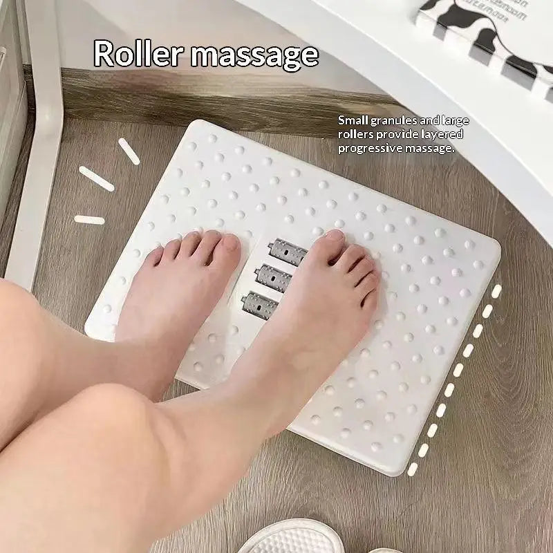 Ergonomic Portability Foot Rest Under Desk Footrest Foot Stool With Massage Rollers Non Slip Support Foot Rest For Home Office Vue