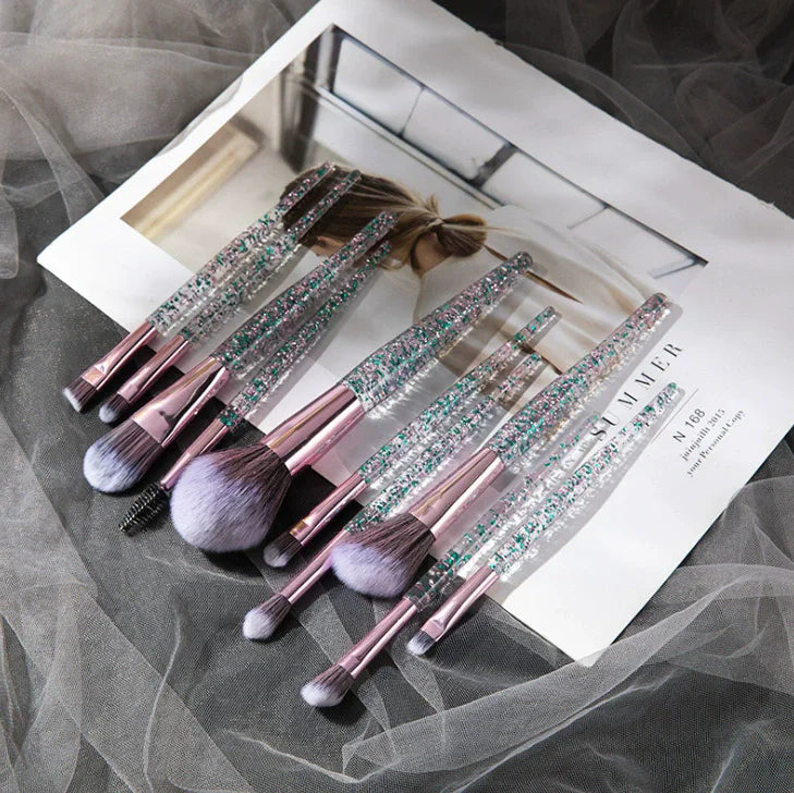 10PCS Makeup Brush Set Professional Super soft detail brush Blush Brush Foundation Concealer Eyeshadow Brush Vue