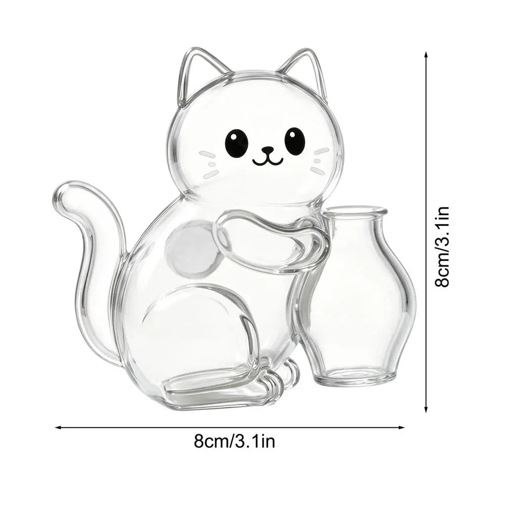 Cat W hisker Memorial Refrigerator Magnets, Clear Cute Keepsake Storage For Fridge, Transparent Hair Holder Cat Hair Keepsake Vue A
