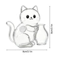 Cat W hisker Memorial Refrigerator Magnets, Clear Cute Keepsake Storage For Fridge, Transparent Hair Holder Cat Hair Keepsake Vue A