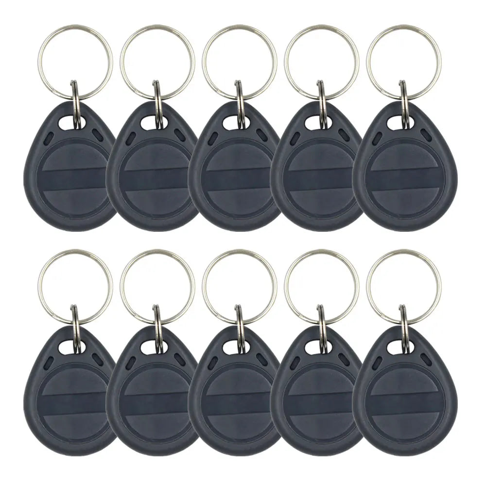 10pcs T5577 Chip EM5200 / EM4305 Clonable Proximity Card Badge Writable Rewrite Copy 125khz RFID Cards Duplicator Copiable Tag Vue Gray