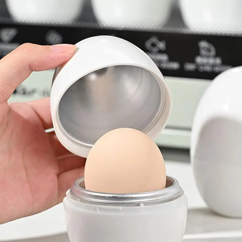 Microwave Egg Cooker – Hard or Soft Boiled, 1 or 4 Eggs Microwave Egg Cooker Vue