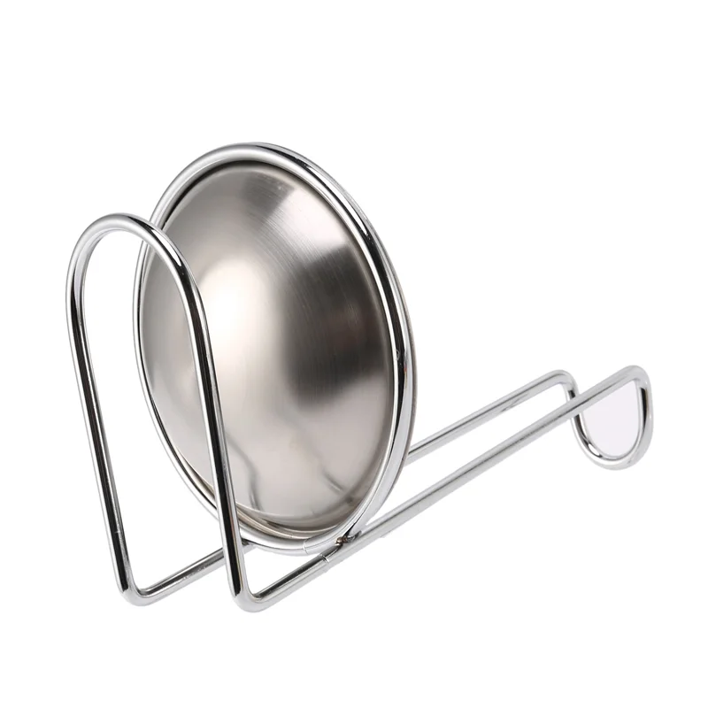 ABKW-4X Stainless Steel Spoon Rest Holder,Long Handle Vertical Saving Soup Ladles Holders Ladle Rest Soup Ladle Holder Vue