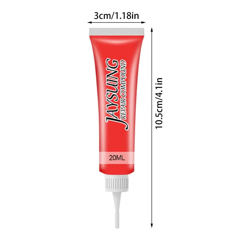 20ml Leather Repair Kit Auto Leather Seat Sofa Shoes Chair Vinyl&Leather Repair Filler Cream Refurbishing Care Paste Multicolor Vue Red