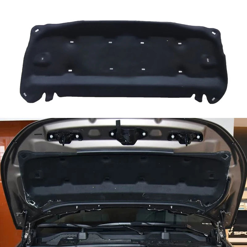 For Land Rover Discovery Sport L550 2014~2019 2016 2018 Front Hood Engine Heat Insulation Pad Soundproof Cotton Hood Accessories Vue