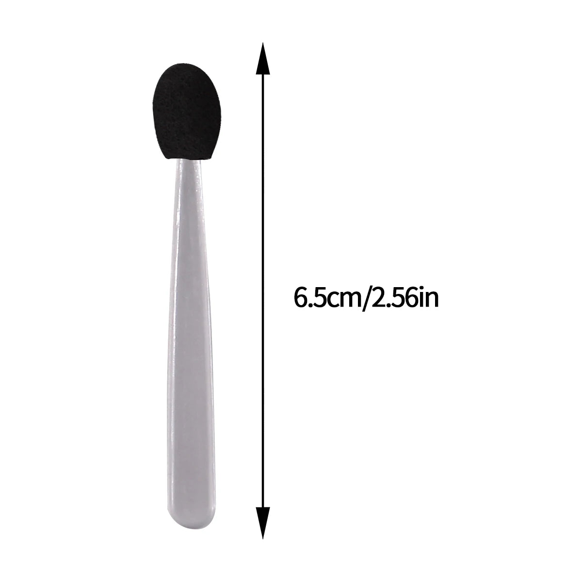 50PCS Mini Single-Head Sponge Eyeshadow Brush, Even Coloring, Multi-Purpose Beginner's Eye Makeup Tool Vue