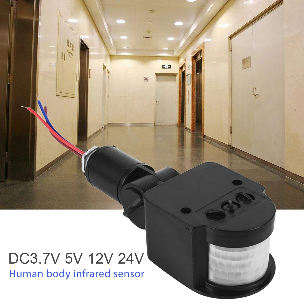 PIR Motion Sensor Light Switch – Auto On/Off, DC 3V–30V Motion Sensor Switch Vue