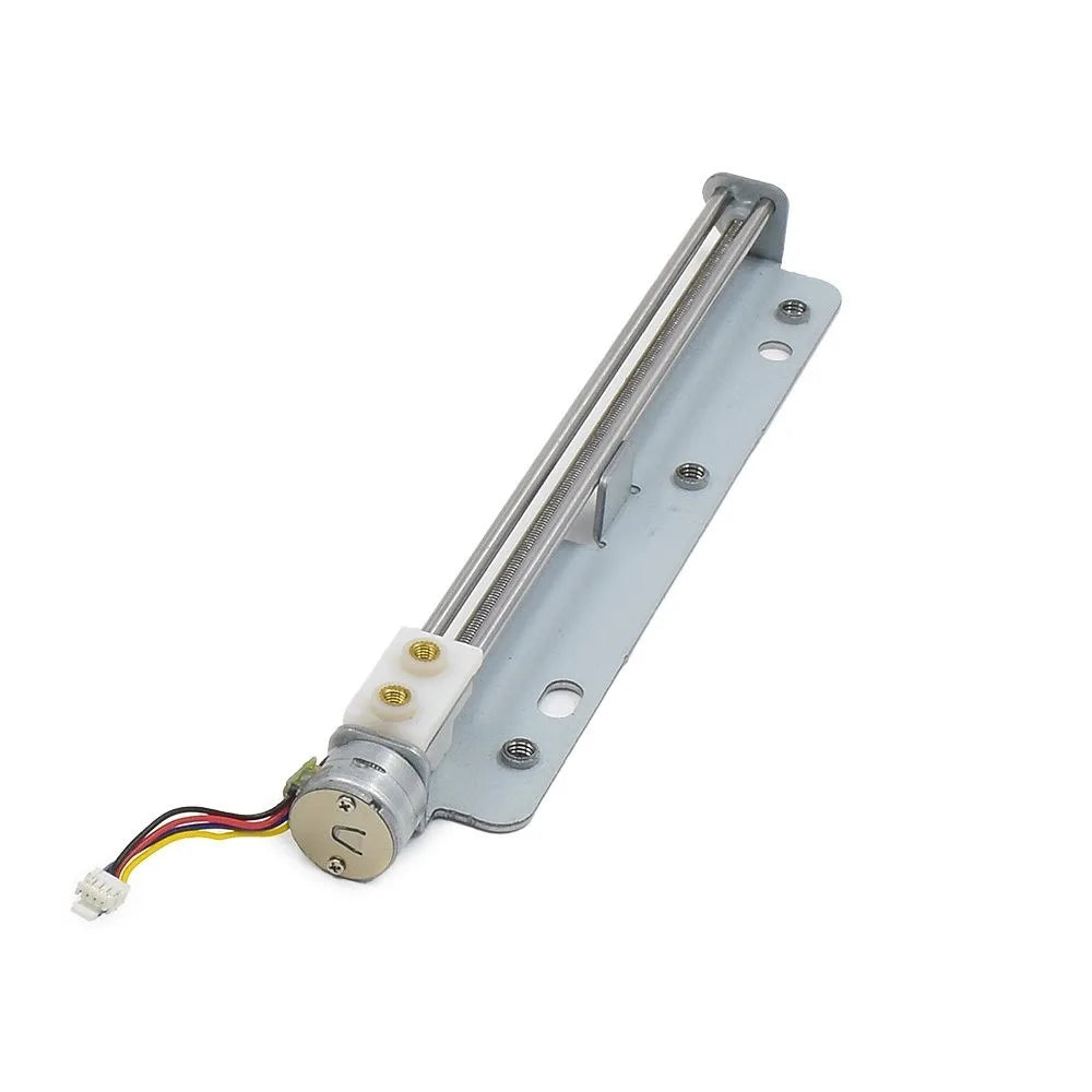 Mini Linear Slide Table 15mm 2 Phase 4 Wire Stepper Motor 123mm Stroke 9-15V 100-650mA Long Travel Linear Screw Stepping Motor Vue