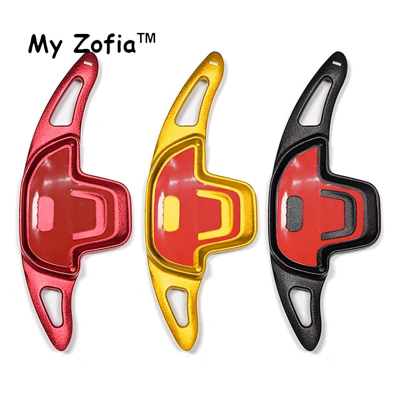 For New DODGE Attitude GT GAC Empow 2024 2025 Carbon Fiber Cover Steering Wheel Paddle Shifter Aluminum Alloy Decor Accessories Vue
