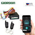 GIORDON Universal Car Guard against theft system Central Kit Door Lock KeylessAPP With Remote Contr Entry System Central Locking Vue Russian Federation