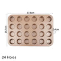 48 Holes Round Muffin Cake Pan Cupcake Mold Non Stick Baking Dishes