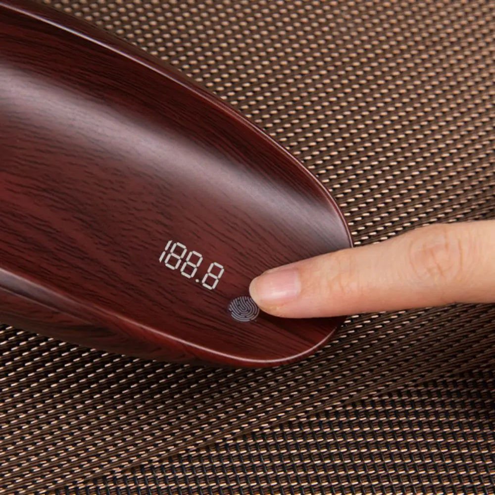 Household Touch Sensor Tea Scale Digital Wood Texture Coffee Scale Accurate Professional Kitchen Scale Seasoning Vue