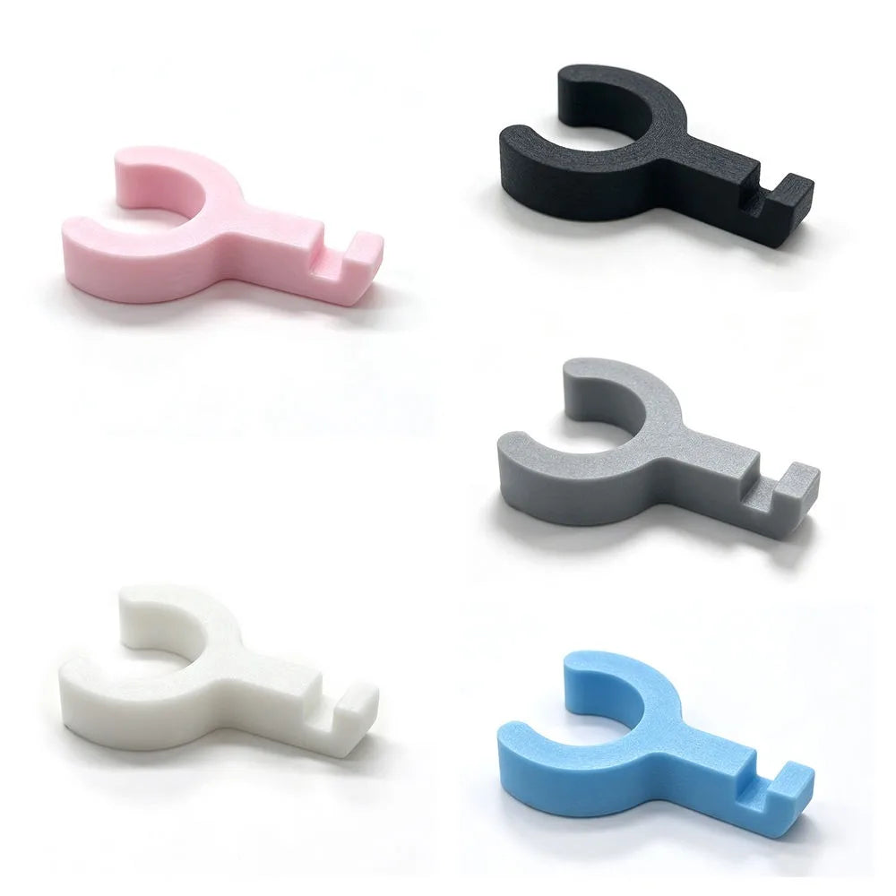 5Pcs Plastic Fan Ice Pack Clip Air Cooling 3D Print Ice Pack Holders Compact Wear Resistant Ice Box Holder Clip Vue Colorful